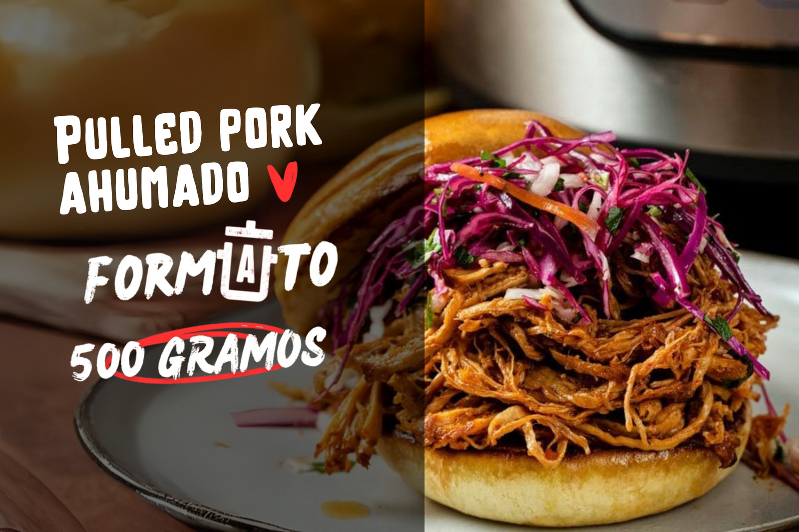 Pulled Pork Ahumado 500 GR