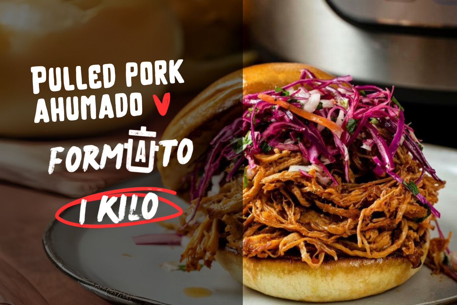 Pulled Pork Ahumado 1 KILO