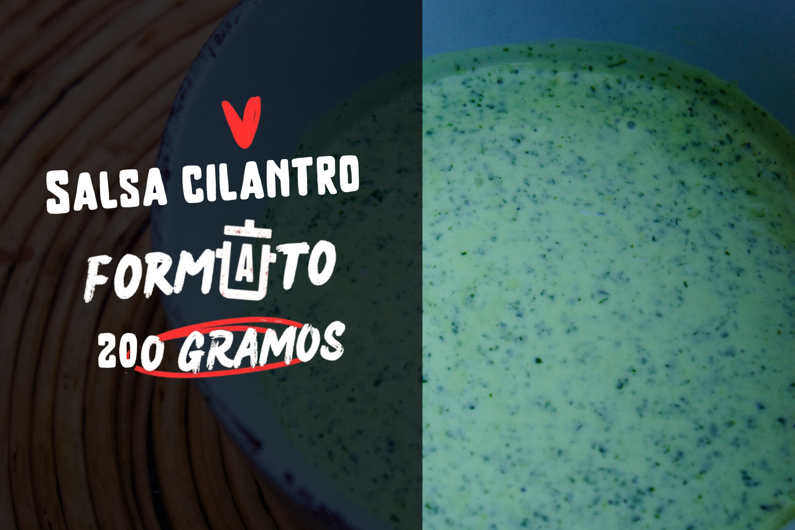 Salsa de cilantro 200 gr
