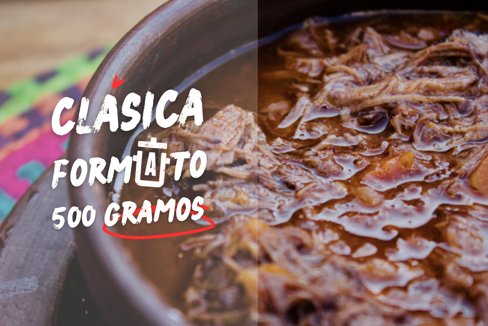 A presión clásica formato 500 GRAMOS