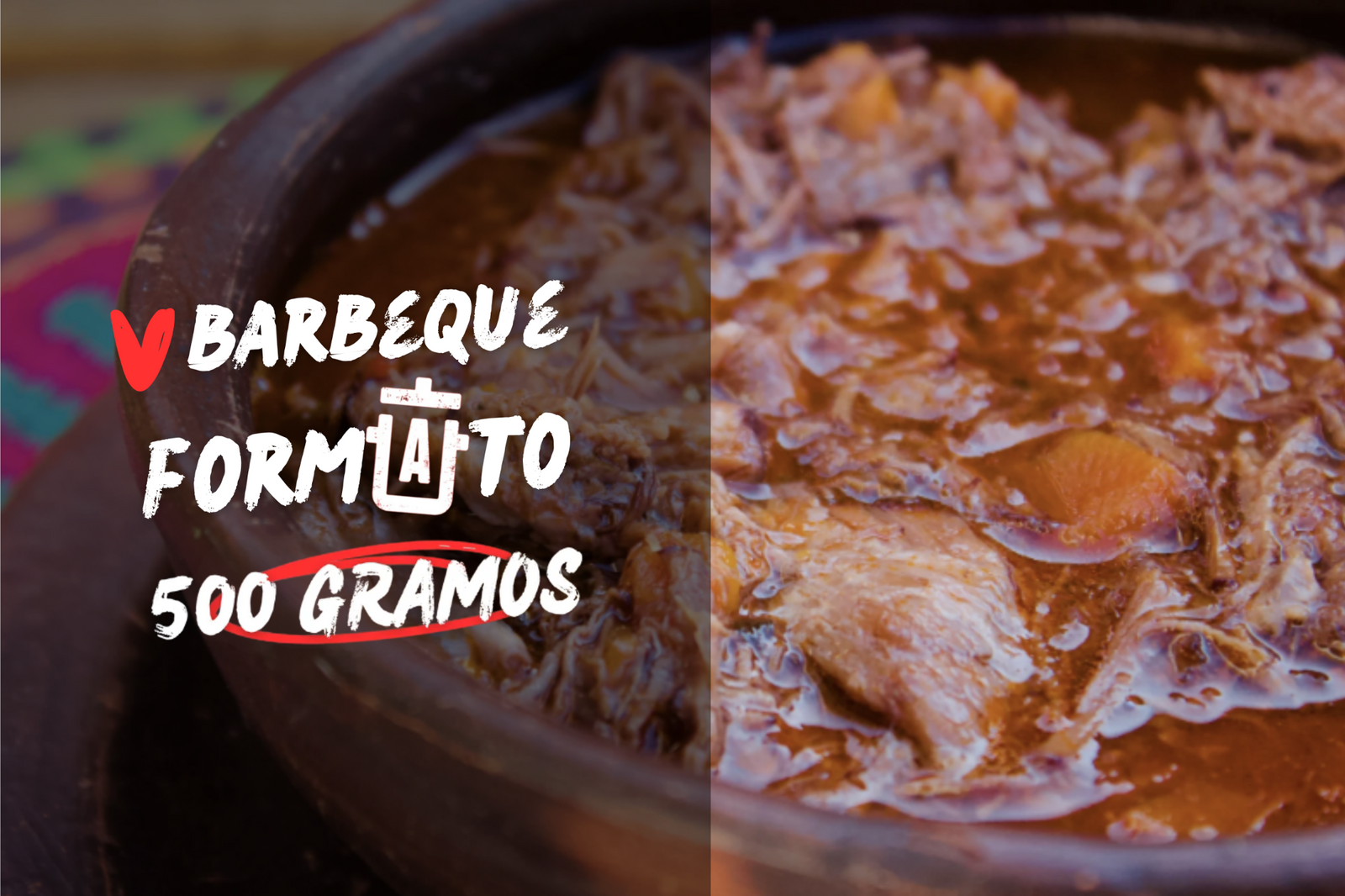 a presión bbq formato 500 gramos