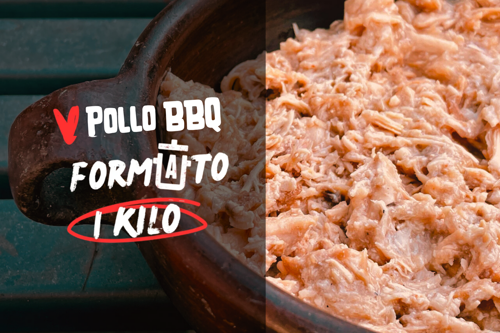 Pollo BBQ 1 KILO