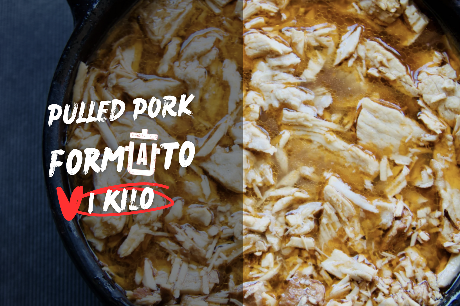Pulled Pork Formato 1 KILO