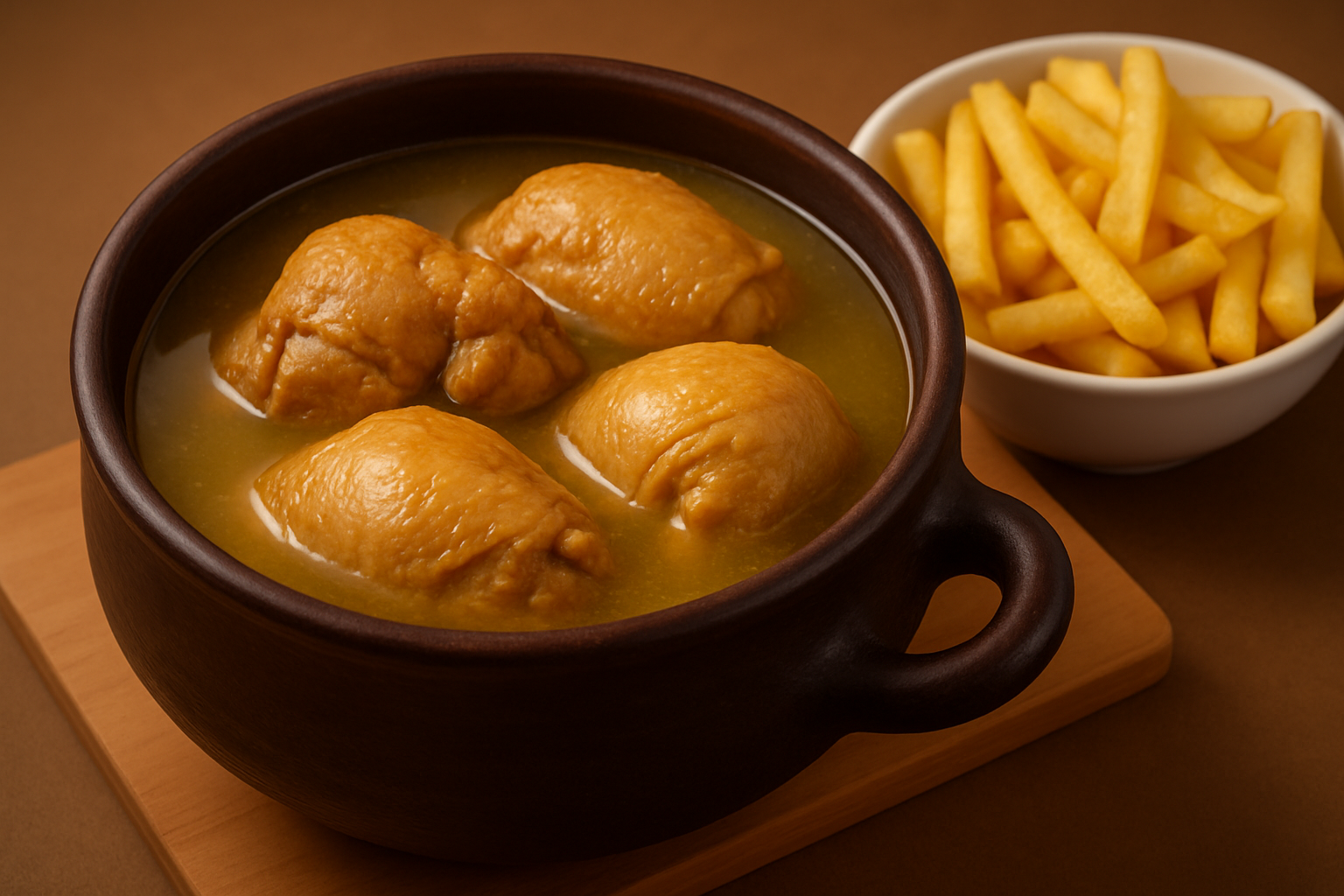 Pollo al Cognac